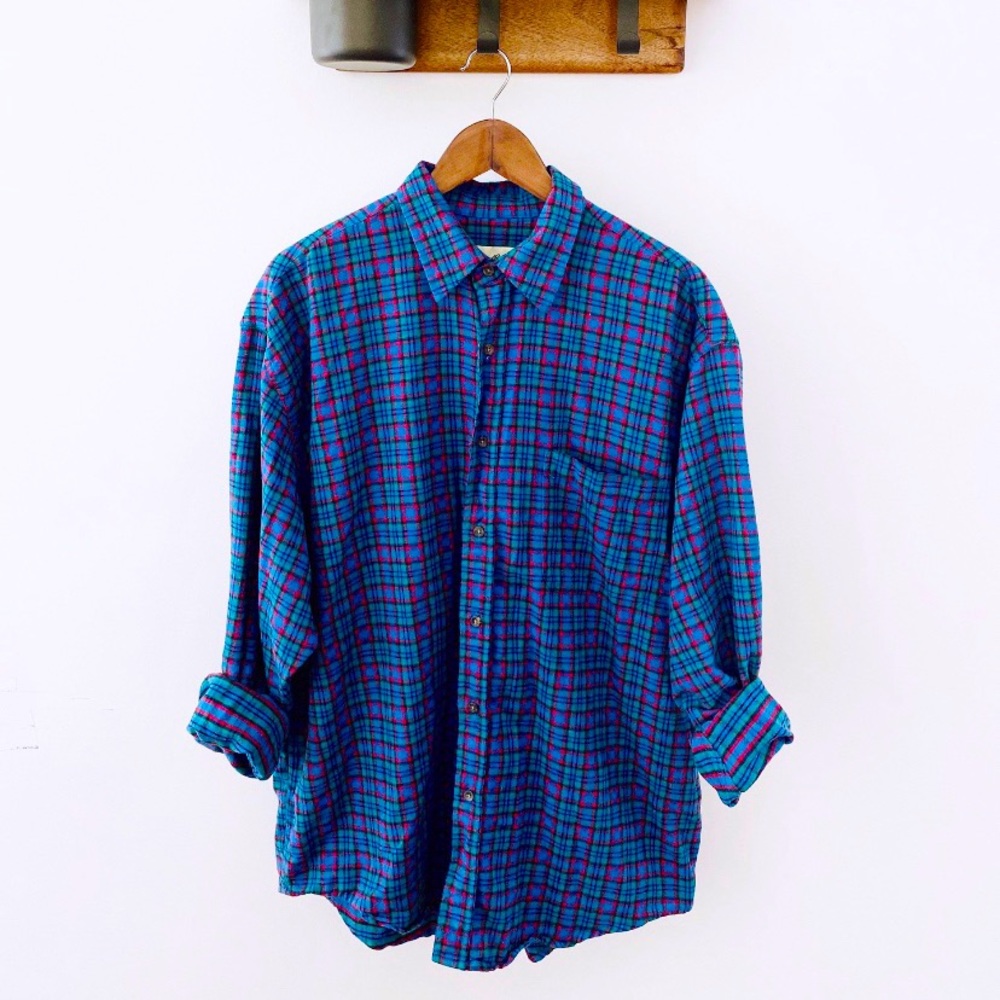 XL Eddie Bauer Plaid Flannel